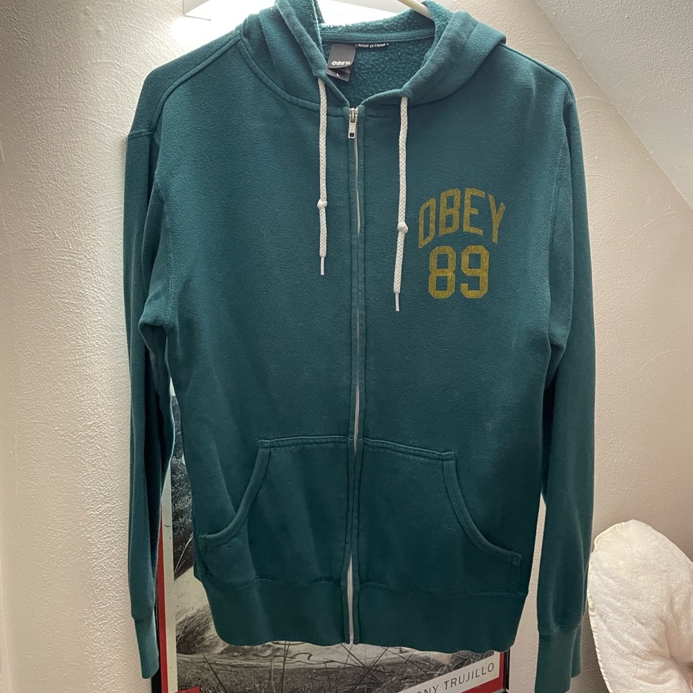 Obey Zip Womens Large